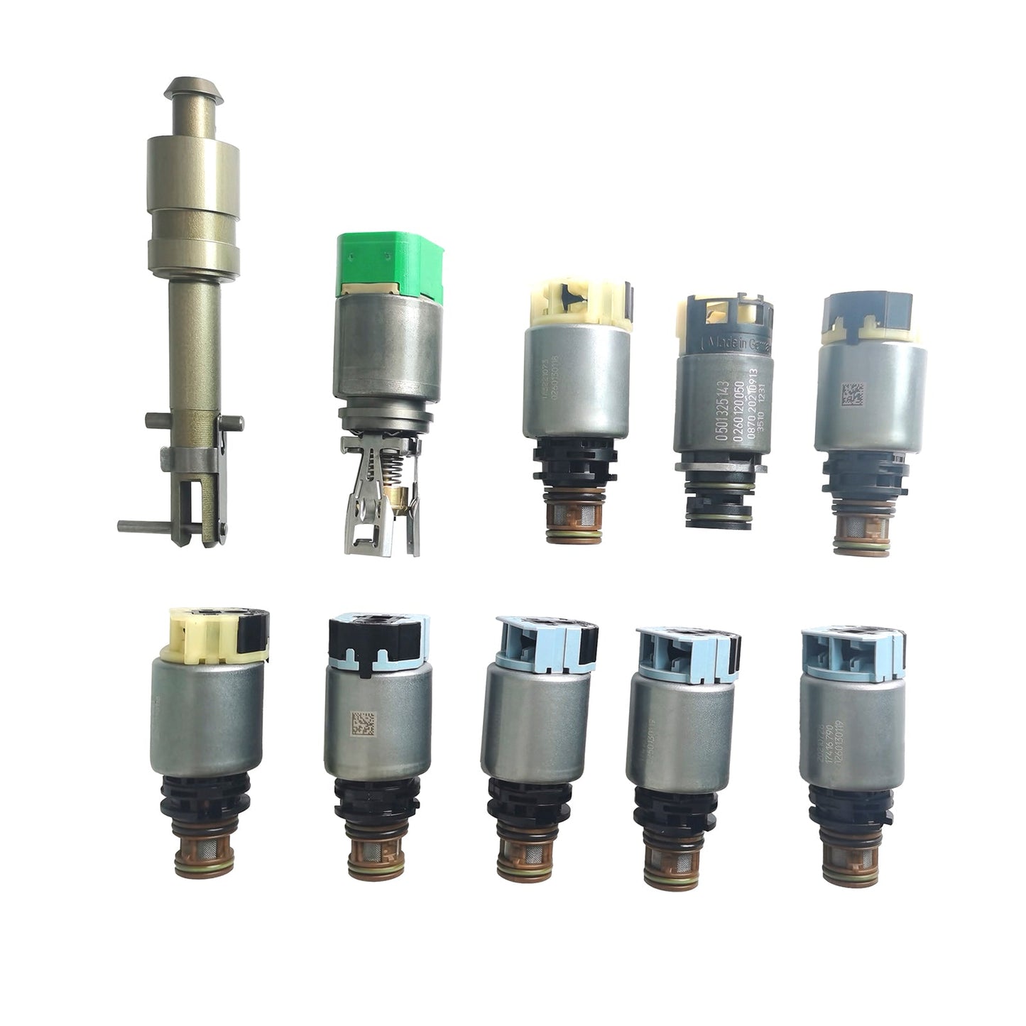 Kit solenoide cambio automatico a 8 velocità, 10 pezzi, 8HP75 8HP50 per BMW, Dodge, Jeep, Alfa Romeo
