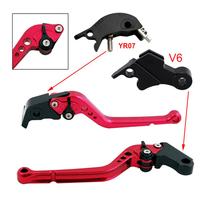 Leva frizione freno lunga adatta per YAMAHA XSR900 XSR900GP MT-09 MT-09SP 2024-2025