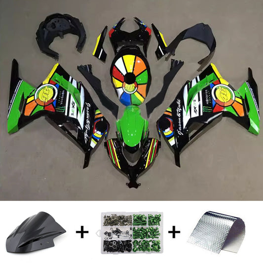 Kit carenatura iniezione in plastica ABS adatto per Kawasaki EX300 Ninja300 2013-2024