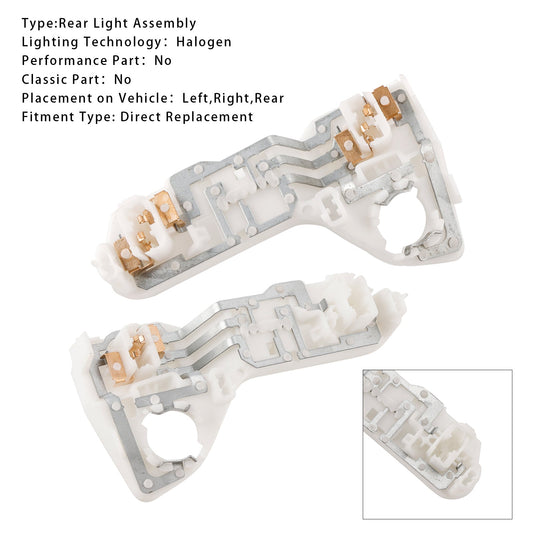 Supporto lampadina fanale posteriore interno VW GOLF 2013-2017, lato guida, 2 pezzi, 5G0945259A/60A