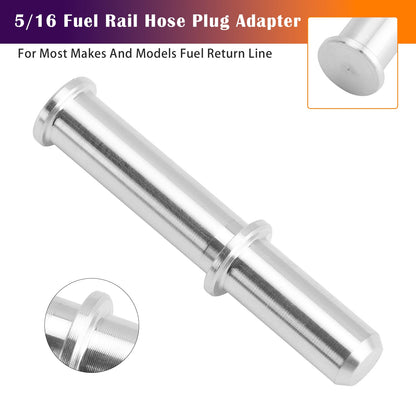 Adattatore per tubo flessibile del carburante maschio 5/16 a innesto rapido per LS LS1 LS3 AN807-01A