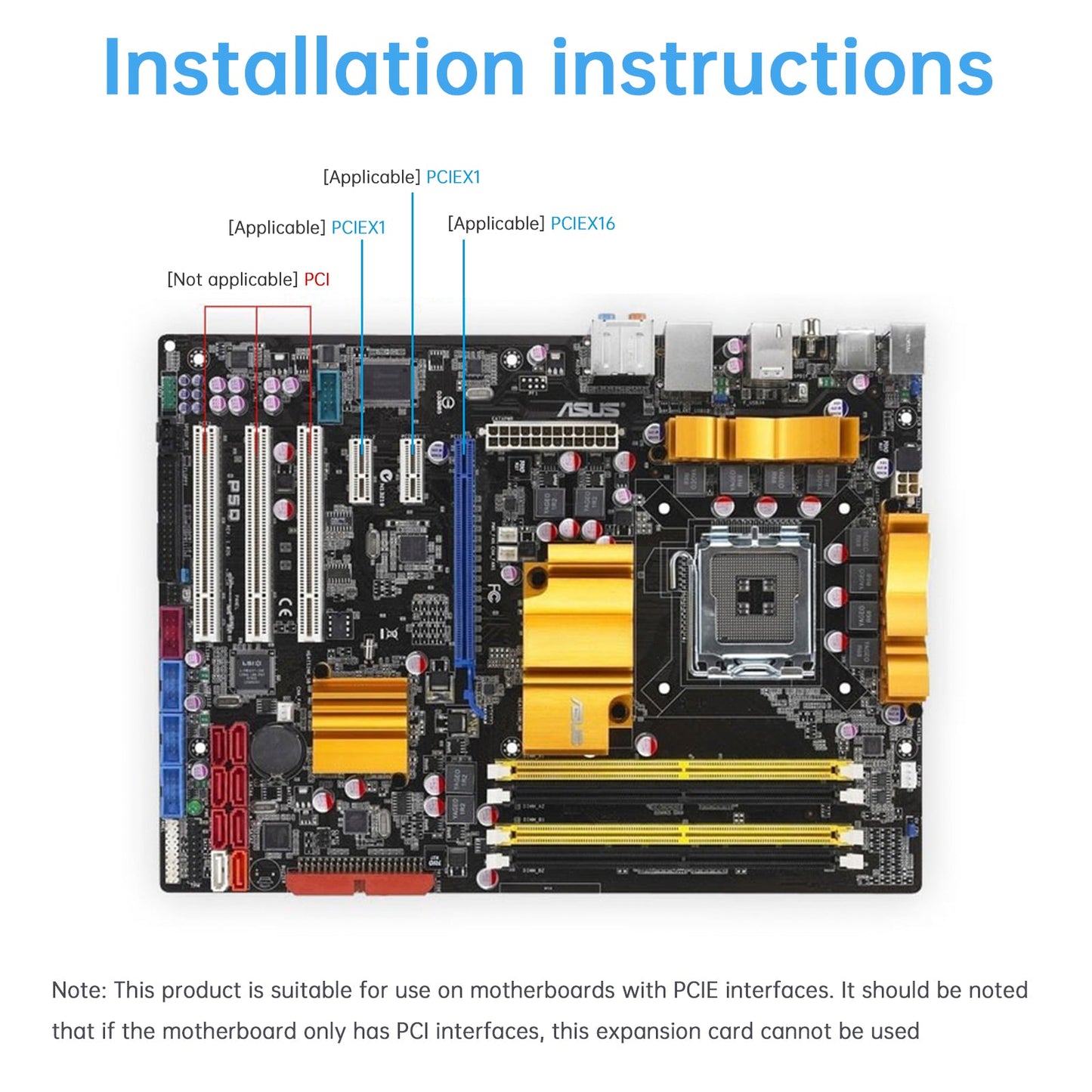 Scheda di espansione HUB 2.0 PCIE a USB 2.0, scheda adattatore Moschip, alimentazione a 4 pin