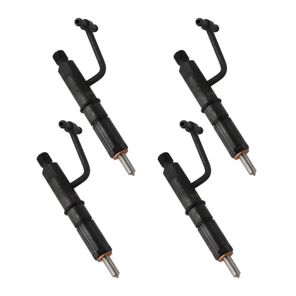 4 pezzi iniettori di carburante per Mustang Bobcat 843 853 960 2060 Isuzu 4JB1 6646906