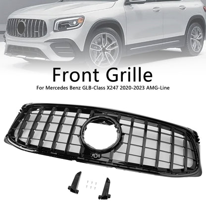 Griglia paraurti anteriore nera AMG-Line Mercedes Benz GLB X247 2020-2023