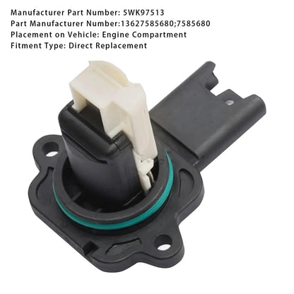 Sensore del misuratore di portata d’aria di massa per BMW 128i 328i X3 X5 Z4 13627585680