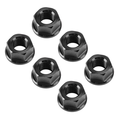 Kit dado pignone M10x1,25 nero per Honda CBR600RR 2003-2012 CBR1000RR 2004-2024