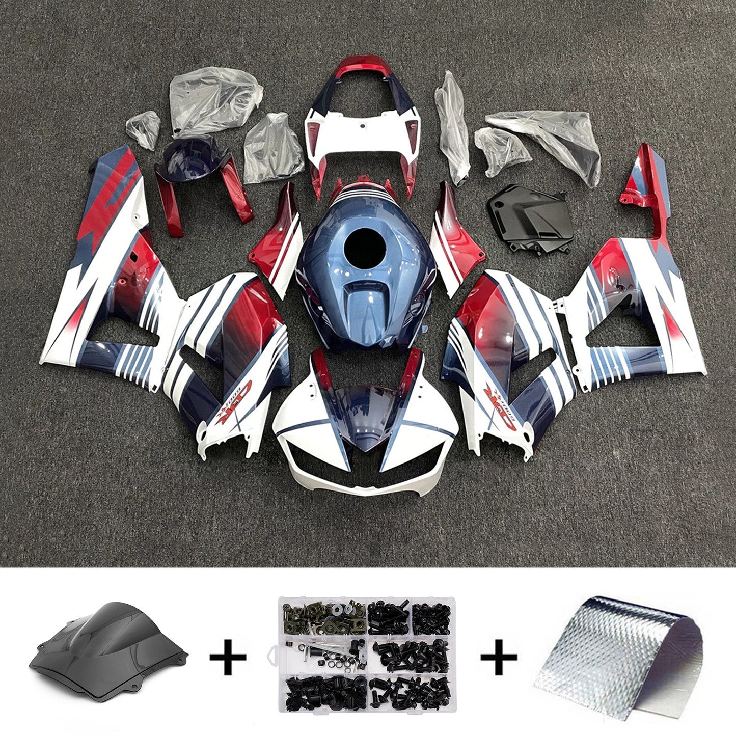 Kit di carene in plastica ABS stampate a iniezione per Honda CBR600RR 2013-2025 F5