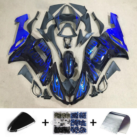Kit carenatura iniezione in plastica ABS adatto per Kawasaki ZX6R 636 2007-2008