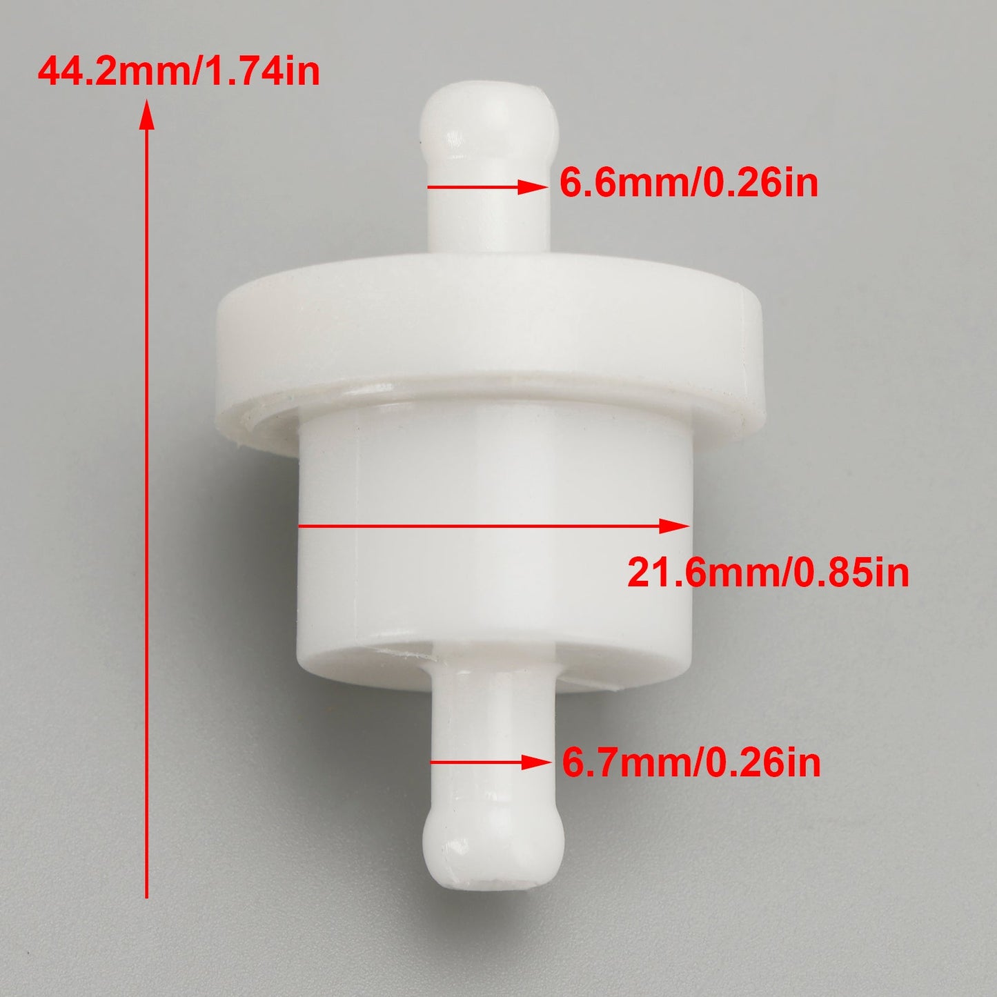 Filtro carburante fuoribordo adatto per Evinrude 4-STROKE 40HP 50HP 70HP Bombardier 4HP 5HP 6HP