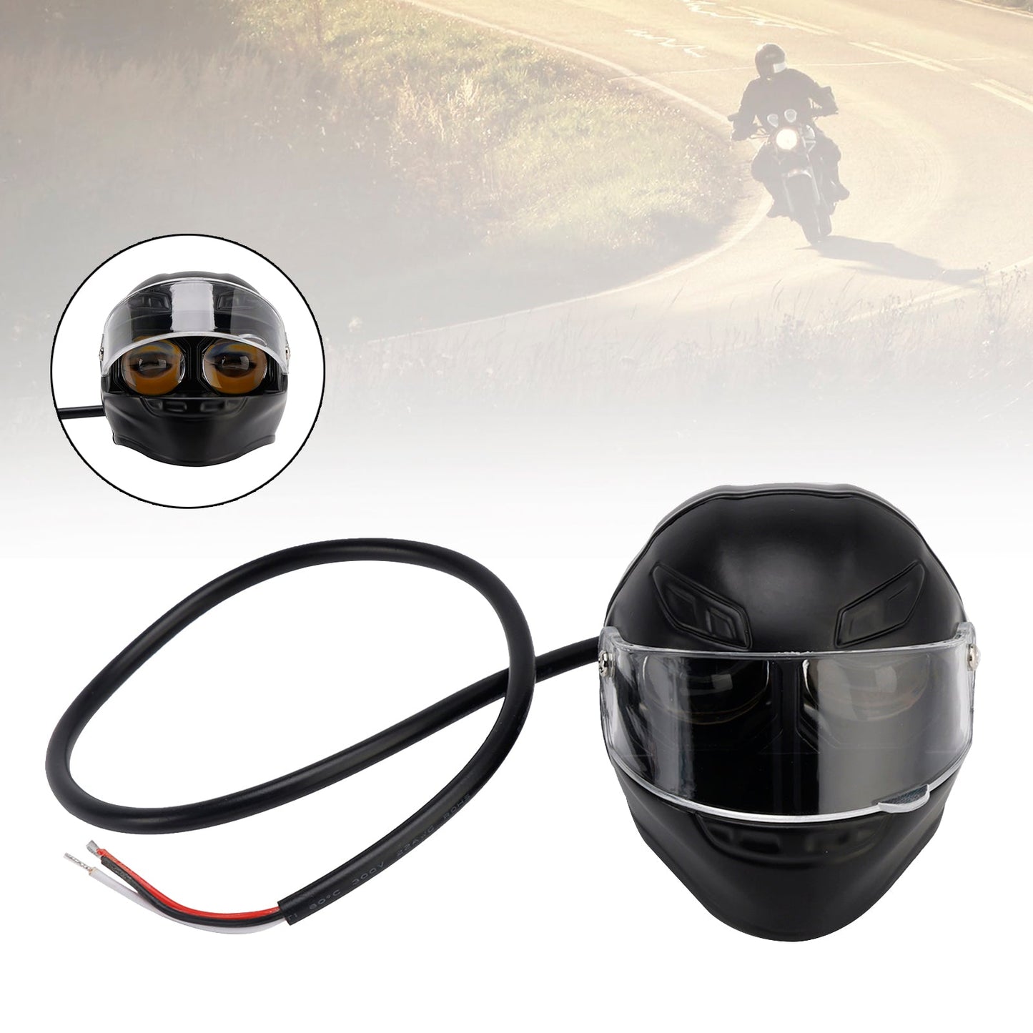 Faro anteriore impermeabile luminoso da 20 W a LED per scooter elettrico da 2000 lm per moto