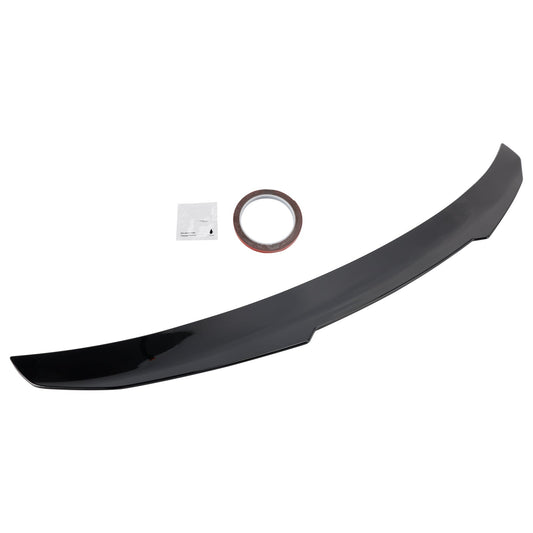 Spoiler posteriore per bagagliaio nero lucido BMW Serie 4 G22 G82 Coupé 2020+ PMS Style