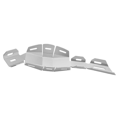 Copertura decorativa in acciaio per supporto laterale di scarico Honda Crf 250 300 2021-2023