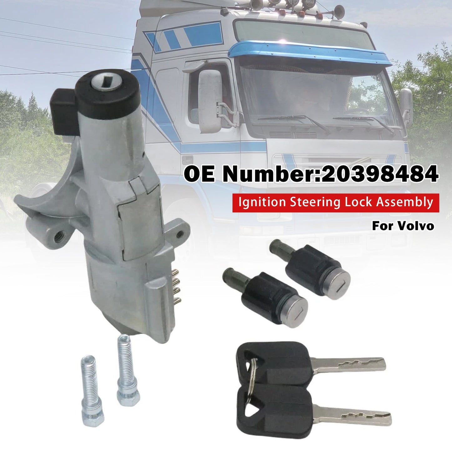 Gruppo bloccasterzo accensione Volvo FH16 1998-2006 20398484 1095710 8159907