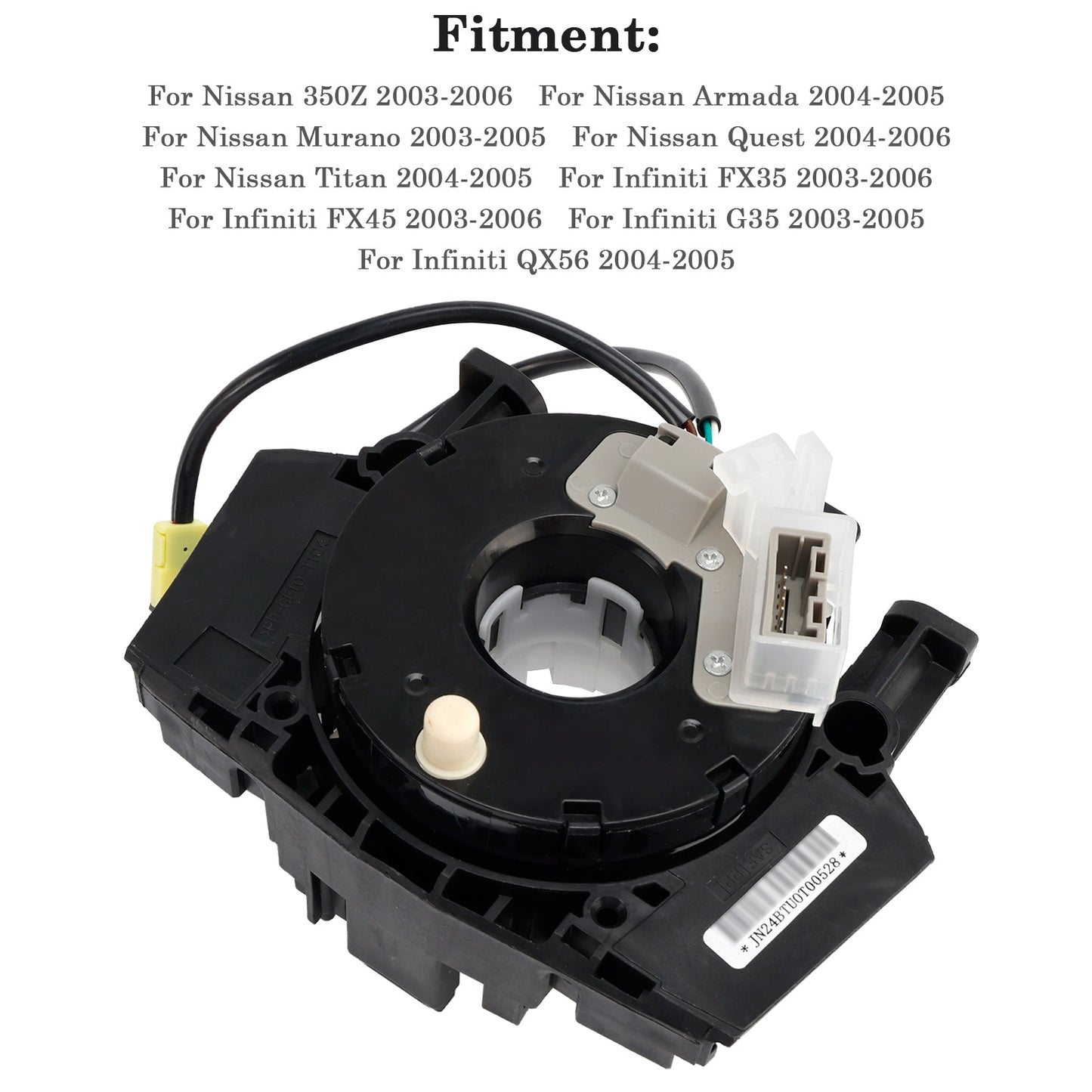 Molla dell'orologio del volante 25567-CD025 per Nissan 350Z