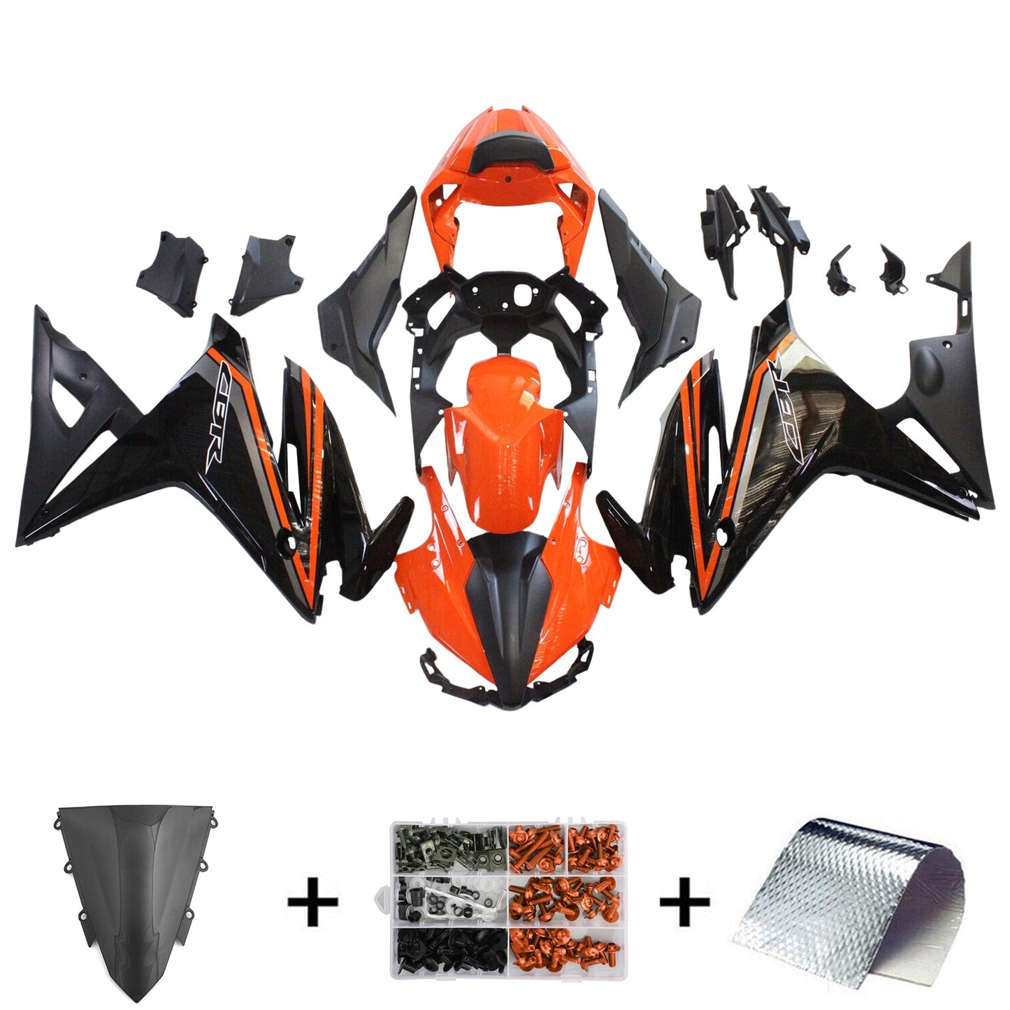 Kit carena iniezione Honda CBR500R 2016-2018 Carrozzeria in plastica ABS