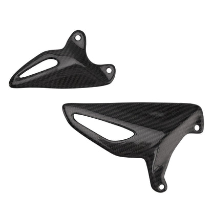 Pedane in vera fibra di carbonio per Ducati Panigale V4 V4S V4R V2 2018-2025