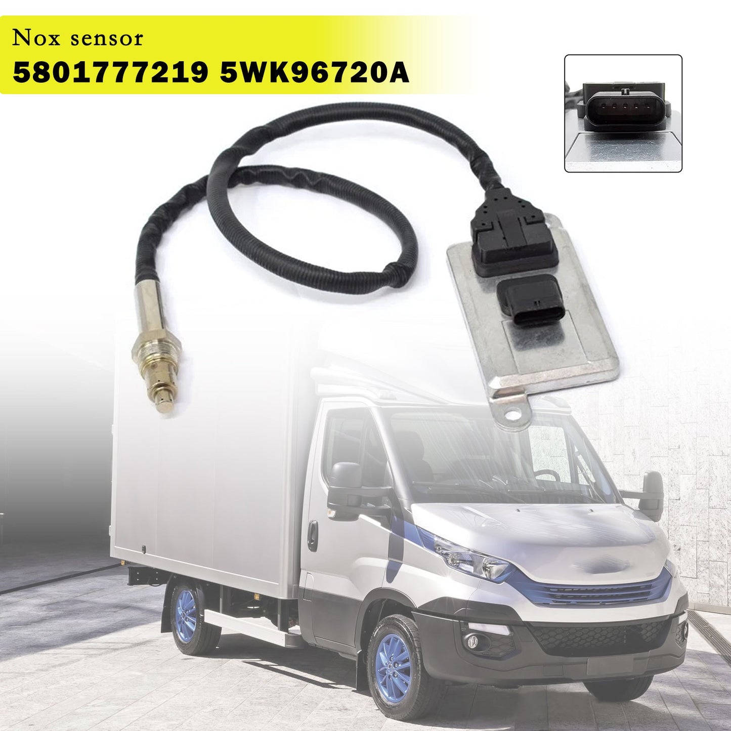Sensore di ossido di azoto NOx IVECO DAILY 24V 5801777219 5WK96720A
