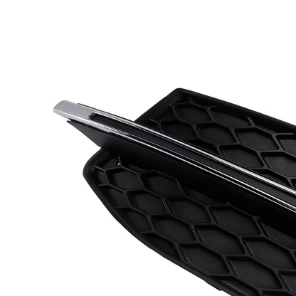 Front Lower Fog Light Cover Grill Grille Per AUDI A3 S3 S-Line 2013-2016