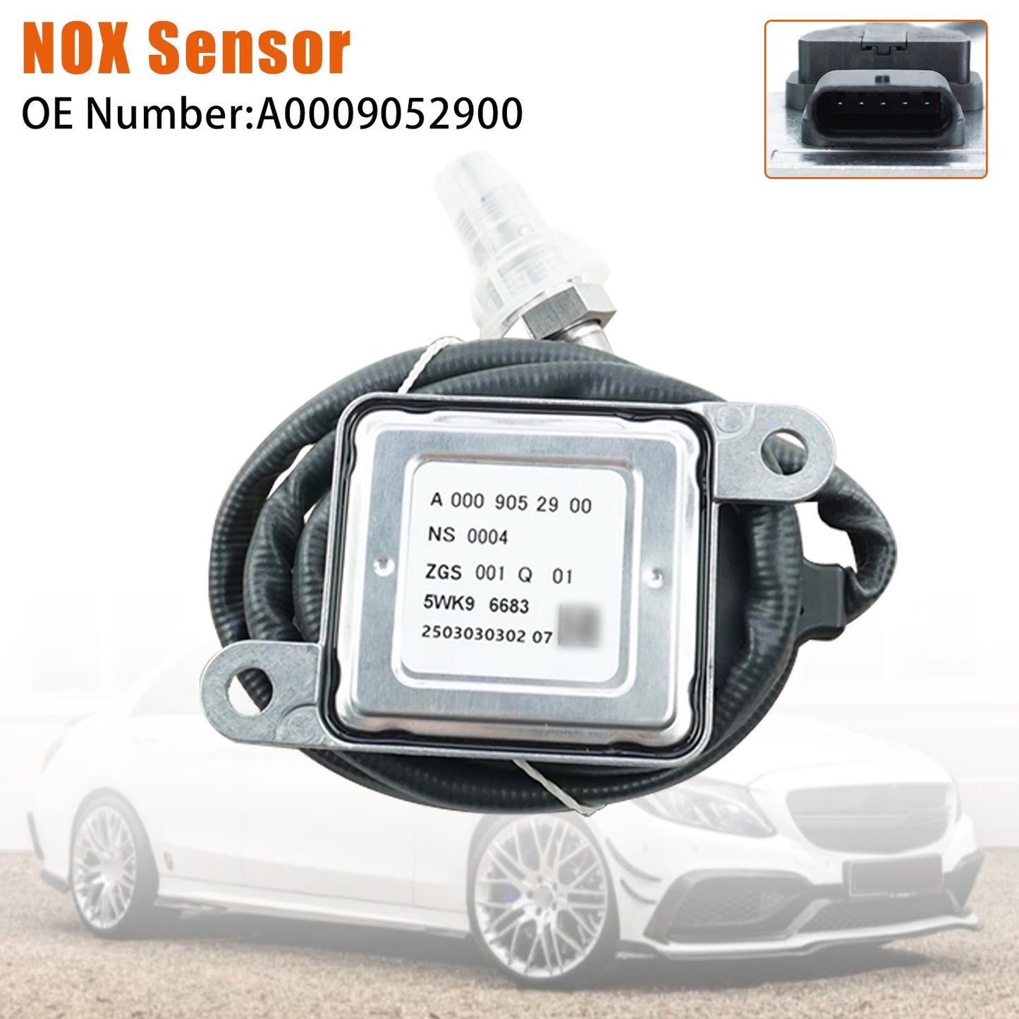 Mercedes-Benz Classe C W205 S205 C218 X218 W212 X164 Sensore NOX A0009052900