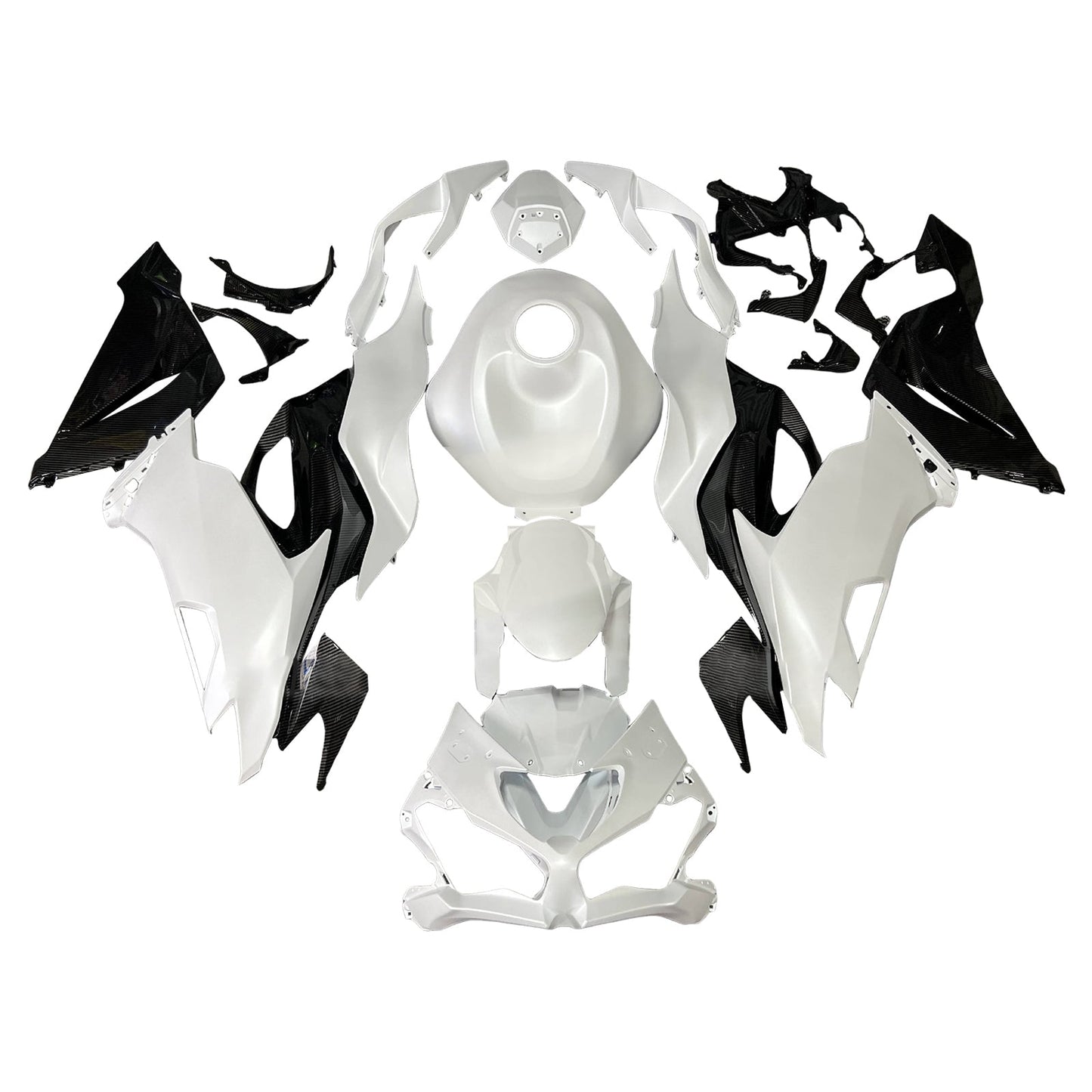 Kit carenatura iniezione in plastica ABS adatto per Kawasaki ZX6R 2019-2023