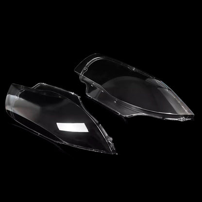 Copertura trasparente in vetro per faro anteriore BMW Serie 1 E81 E82 E87 E88 2 pezzi 2003-2011 63126924486,