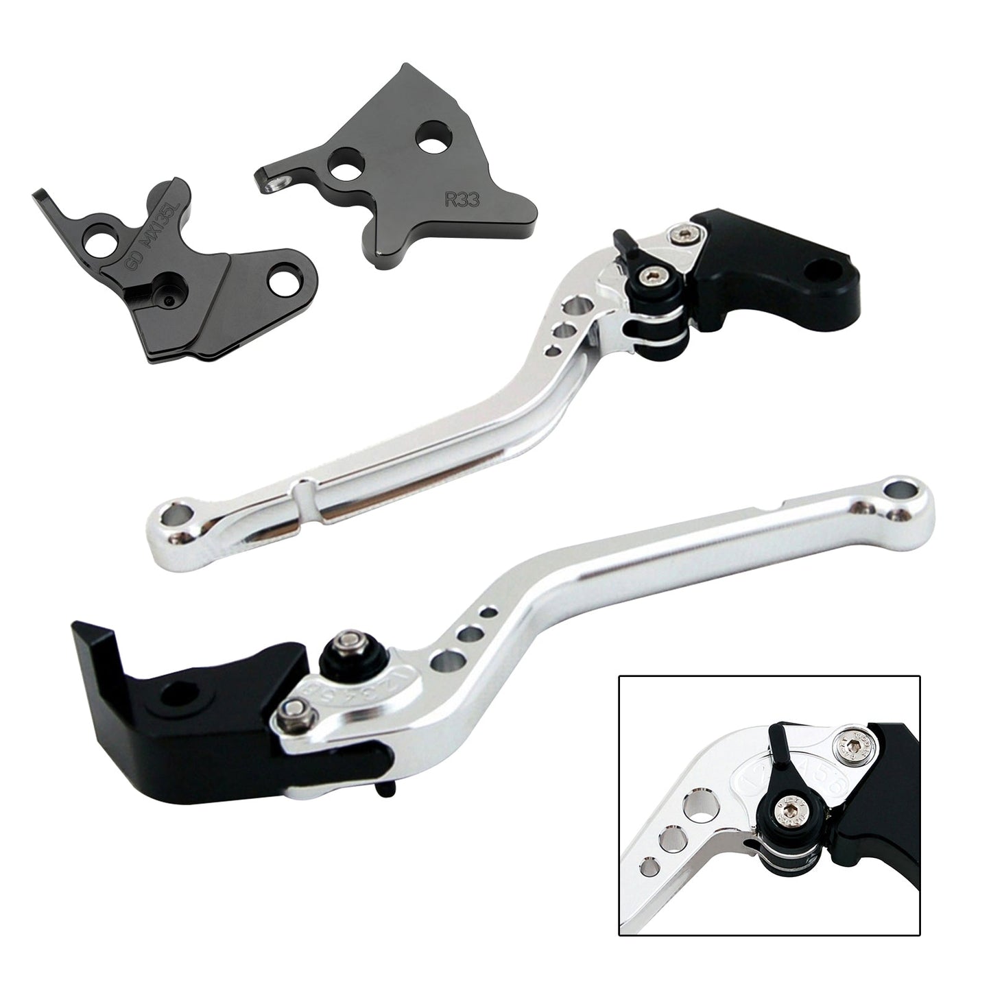 Leva frizione freno lunga YAMAHA YBR125 2005-2014