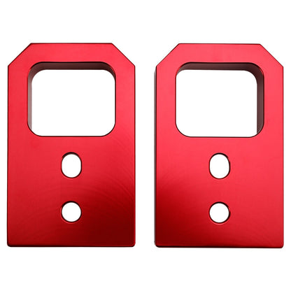 Ganci di traino anteriori per Toyota Tacoma 2024-2026 4Runner 2025-2026 rossi sinistro e destro