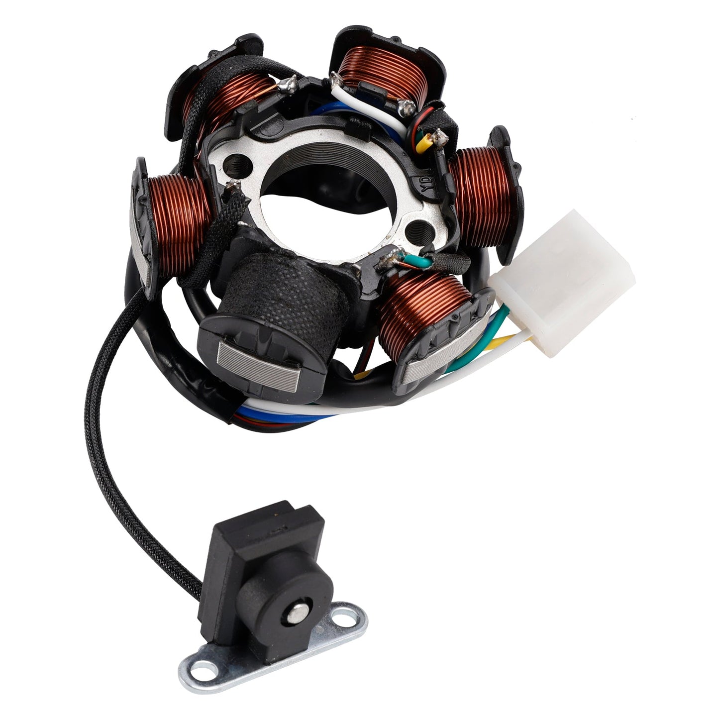 Generatore statore a 6 poli Honda EX5 Dream Wave 100 Wave 100R 31120-KFV-M30