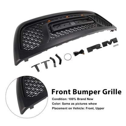 Dodge Ram 2500/3500 Laramie Limited 2010-2018 con griglia paraurti anteriore con luci a LED