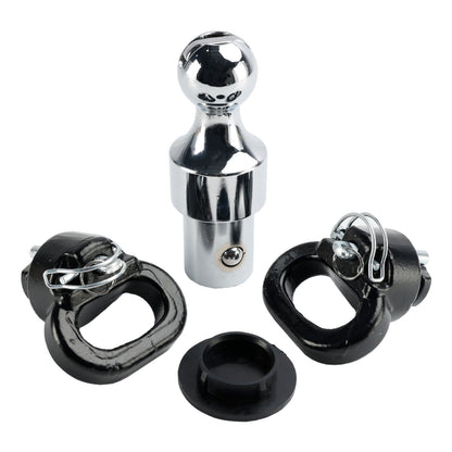 Kit attacco a collo di cigno a sfera con sistema Puck da 2-5/16" adatto per Ram 2500 3500 60638