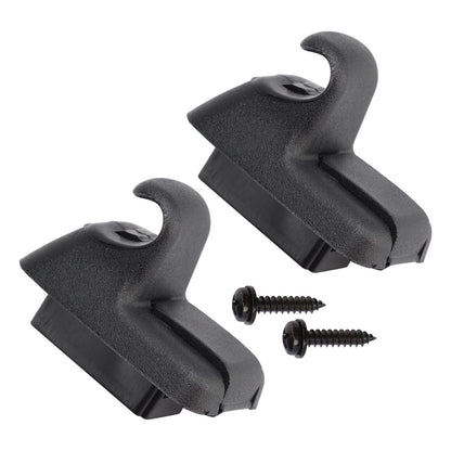 2 clip nere per aletta parasole 1RF14DX9AB compatibili con Chrysler 300 e Dodge Charger 2011-2020