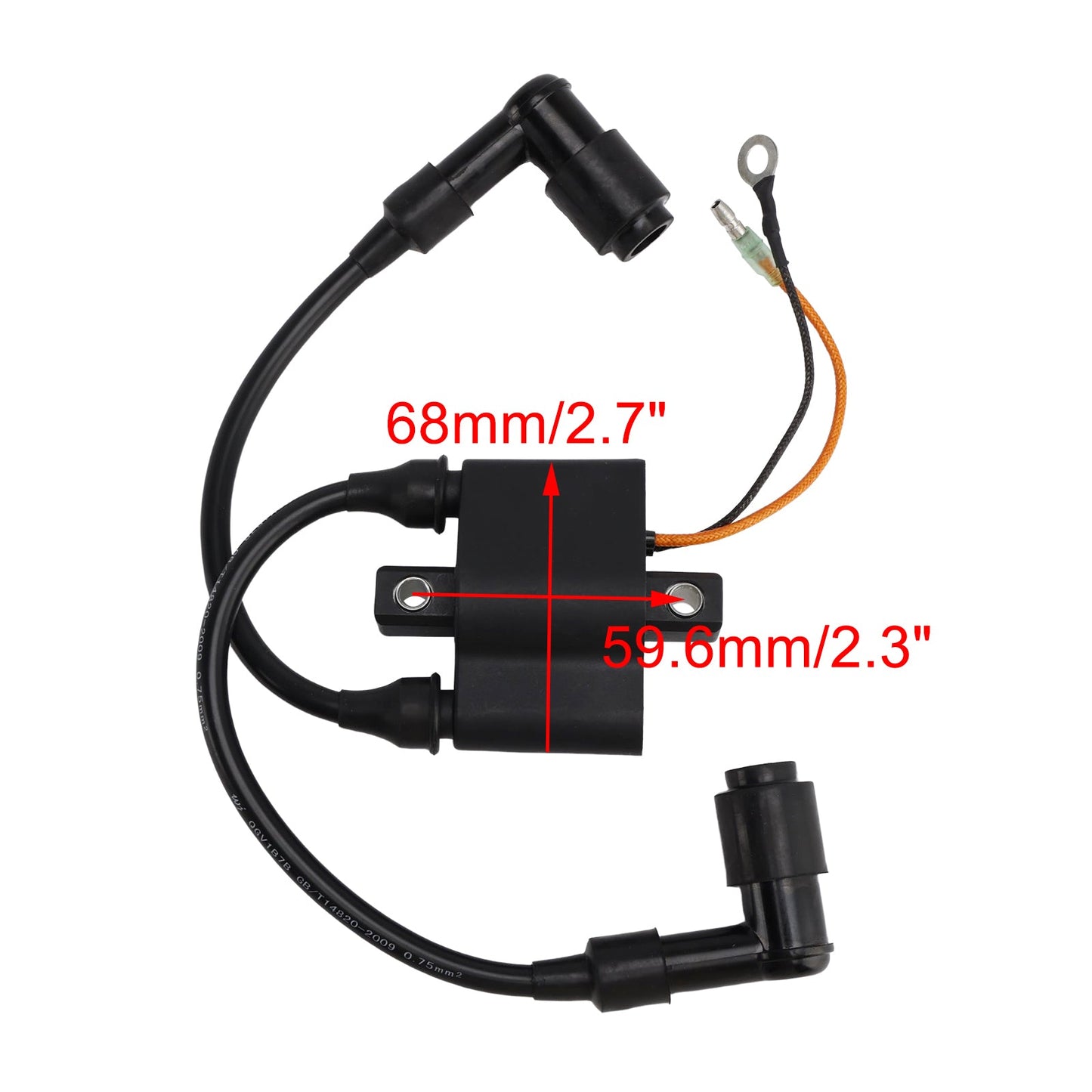 Bobina di accensione adatta per Tohatsu 8hp 9.8hp 2003-2022 8hp MFS8A3 2006-2014 3V1060400
