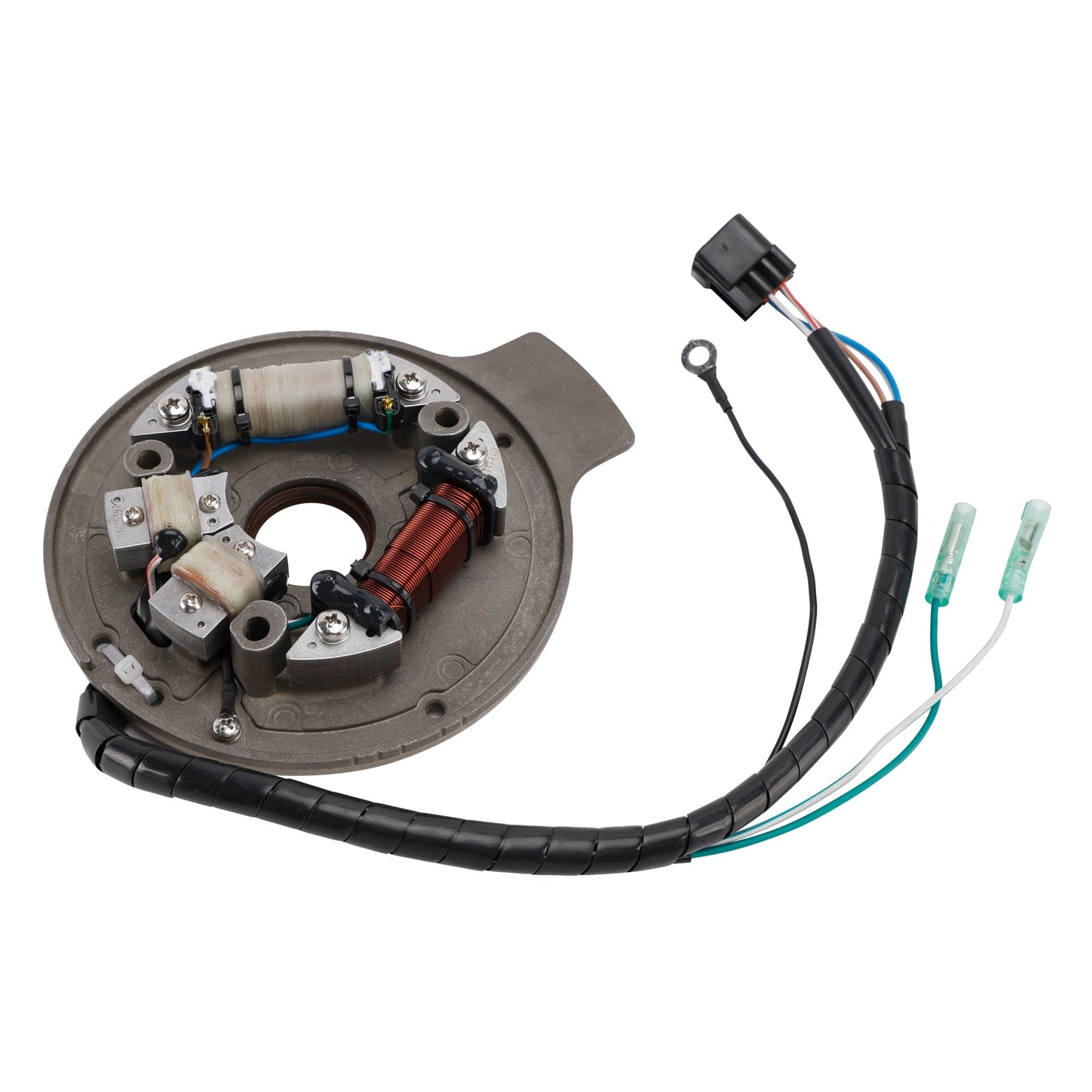 Gruppo base bobina di carica e illuminazione per generatore Yamaha EK40GMHL da 40 CV 2018-2019 6F5-85560-B0