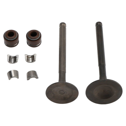 Kit valvole di aspirazione e scarico da 65 mm per GY6 125cc Baotian Benzhou Rex Znen Lifan 125