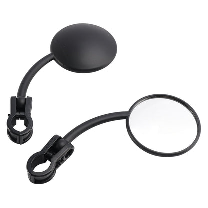 Morsetto universale per manubrio da 22 mm, set di specchietti retrovisori pieghevoli per motocross da 80 mm ed enduro.