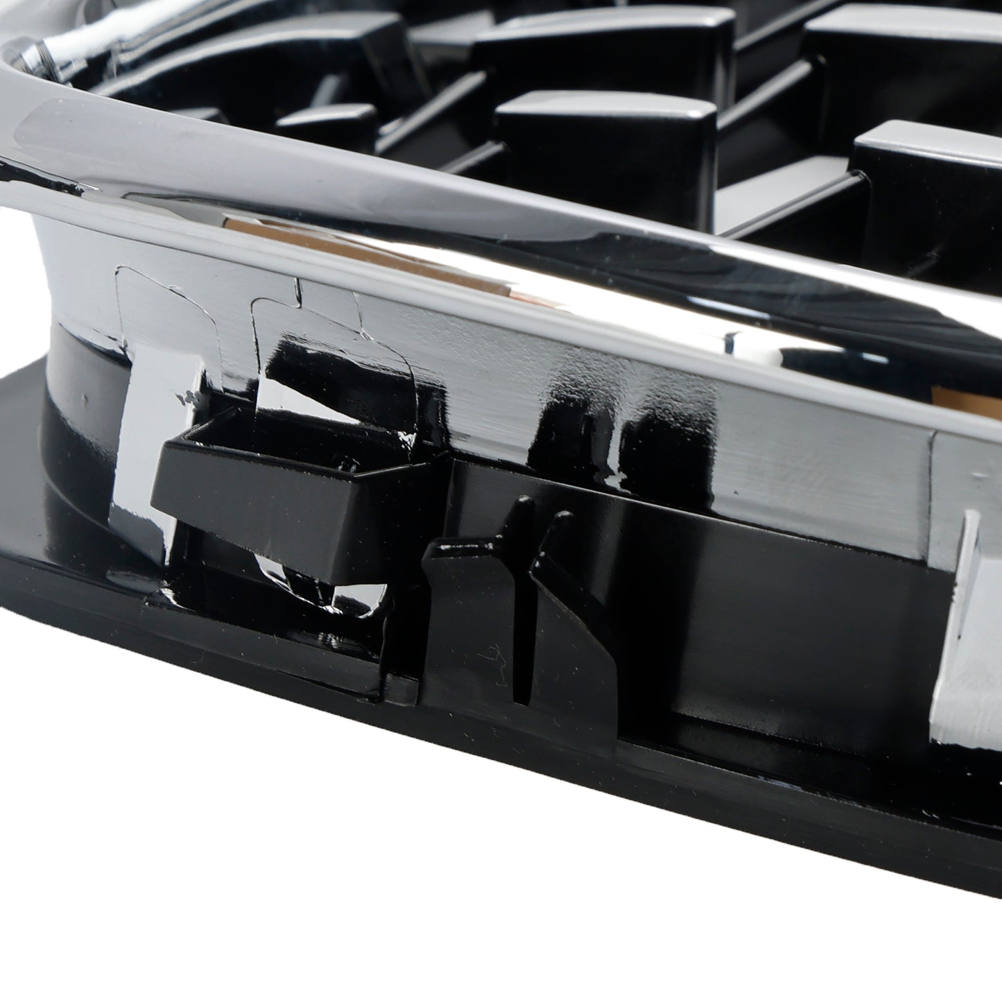 Pair Chrome Diamond Grille For BMW E46 Saloon/Touring Facelift 2002-2005 4Dr