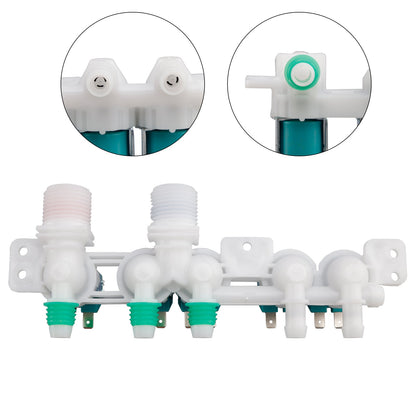 Valvola di ingresso dell'acqua adatta per lavatrice Samsung DC97-15459G