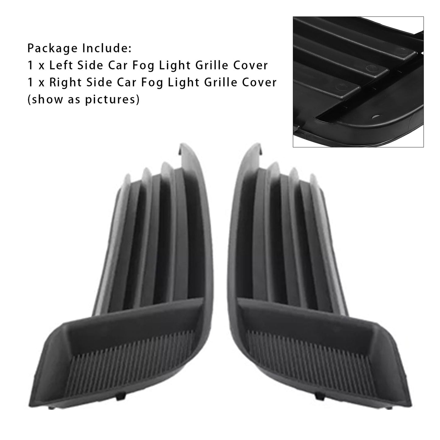 Griglie fendinebbia paraurti anteriore Audi A3 S3 2X 2013-2017