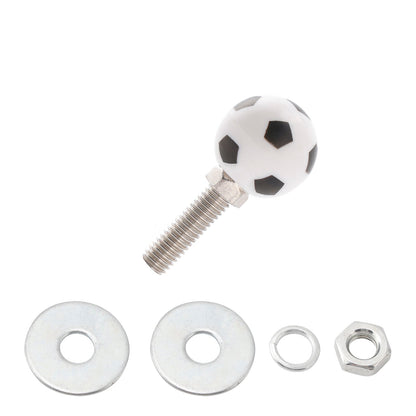 2x Bullone per targa CALCIO personalizzato Vite in plastica per moto Chopper Trike