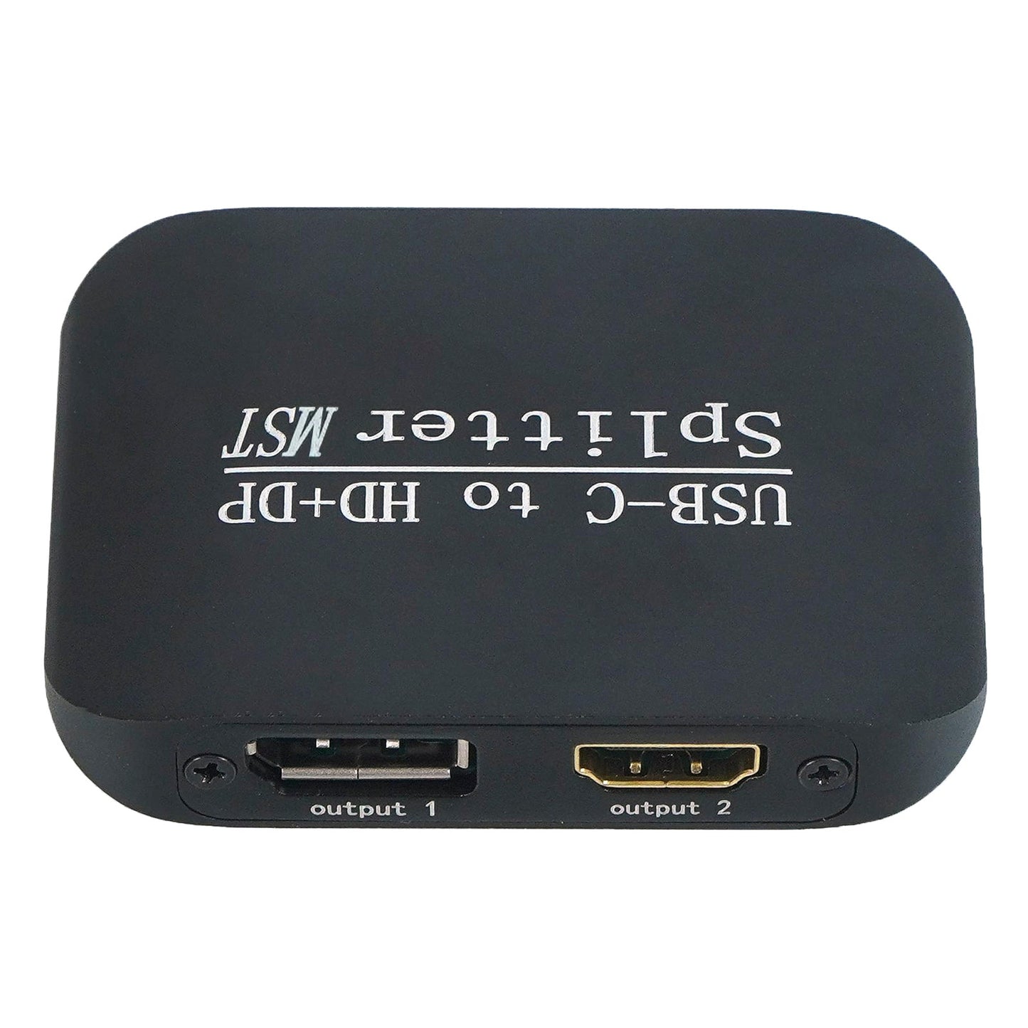 Splitter per laptop MST da tipo C a HDMI+DP 1x2, display a due schermi, un ingresso e due uscite
