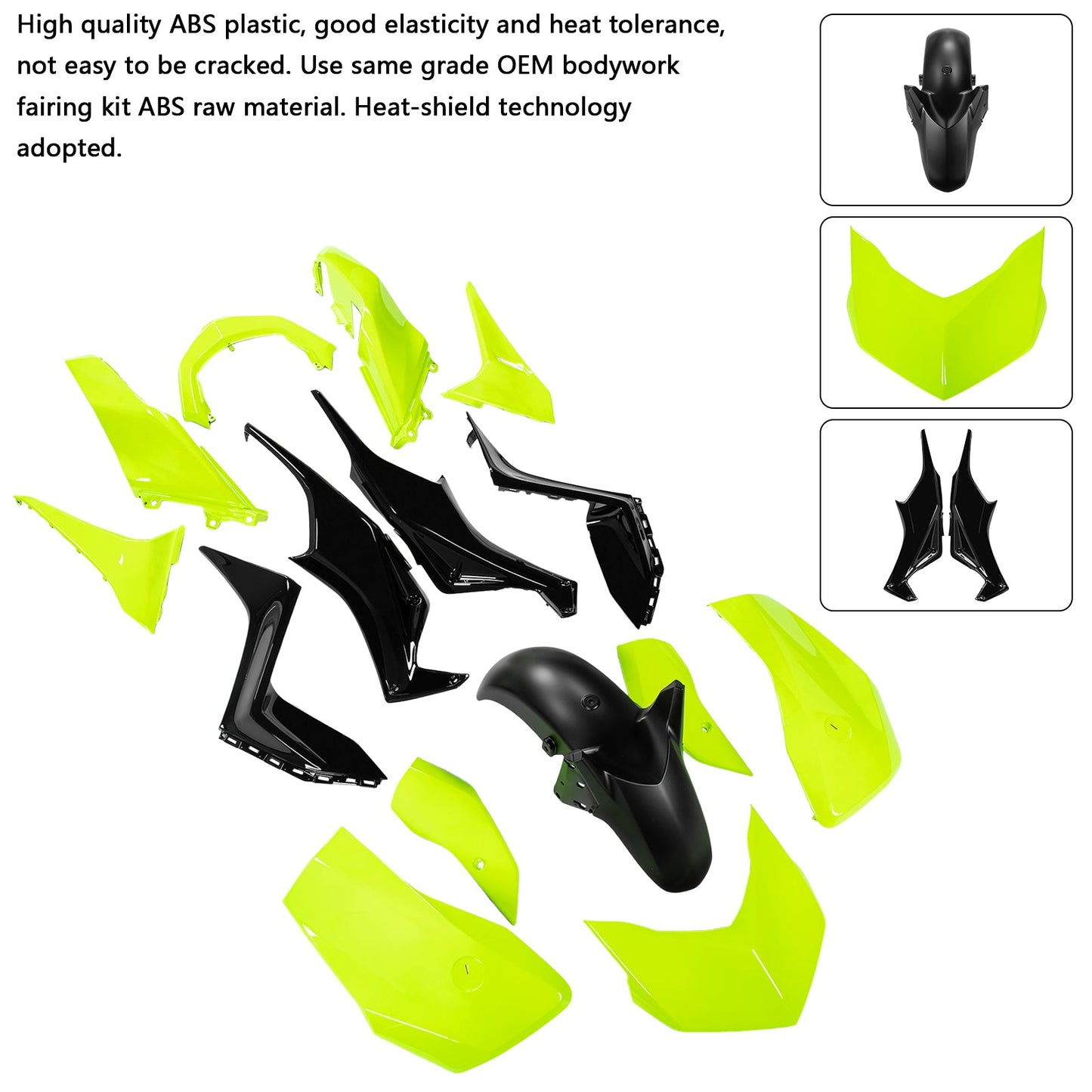 Kit carenatura carrozzeria ABS iniezione Yamaha X-MAX 300 XMAX 2023-2024 15#