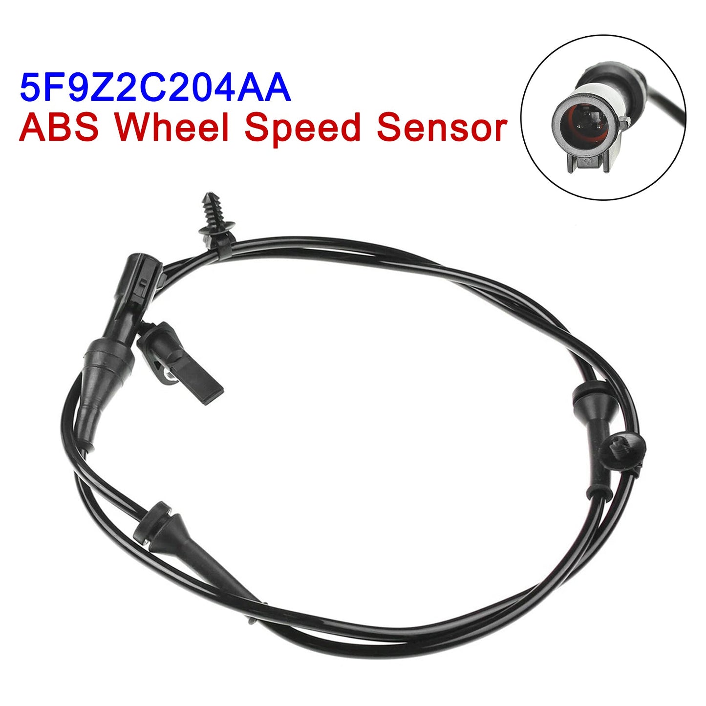 Sensore di velocità della ruota ABS anteriore sinistra o destra 5F9Z2C204AA per Ford Freestyle 05-07