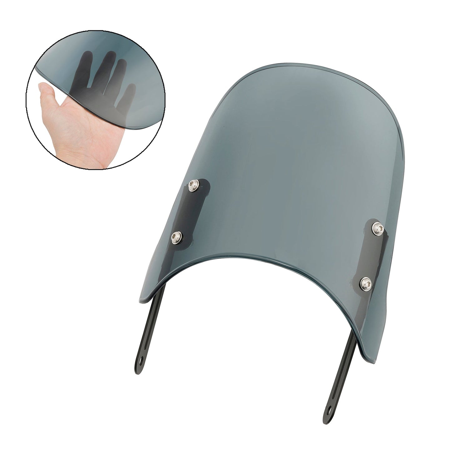 Parabrezza Parabrezza adatto per Scrambler 400X Speed 400T4 19-25 Street Twin 900 16-25