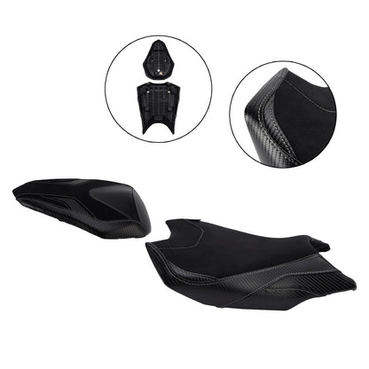 Kit cuscini passeggero anteriori e posteriori Raider per Honda CBR250RR 2017-2024 2023, colore nero