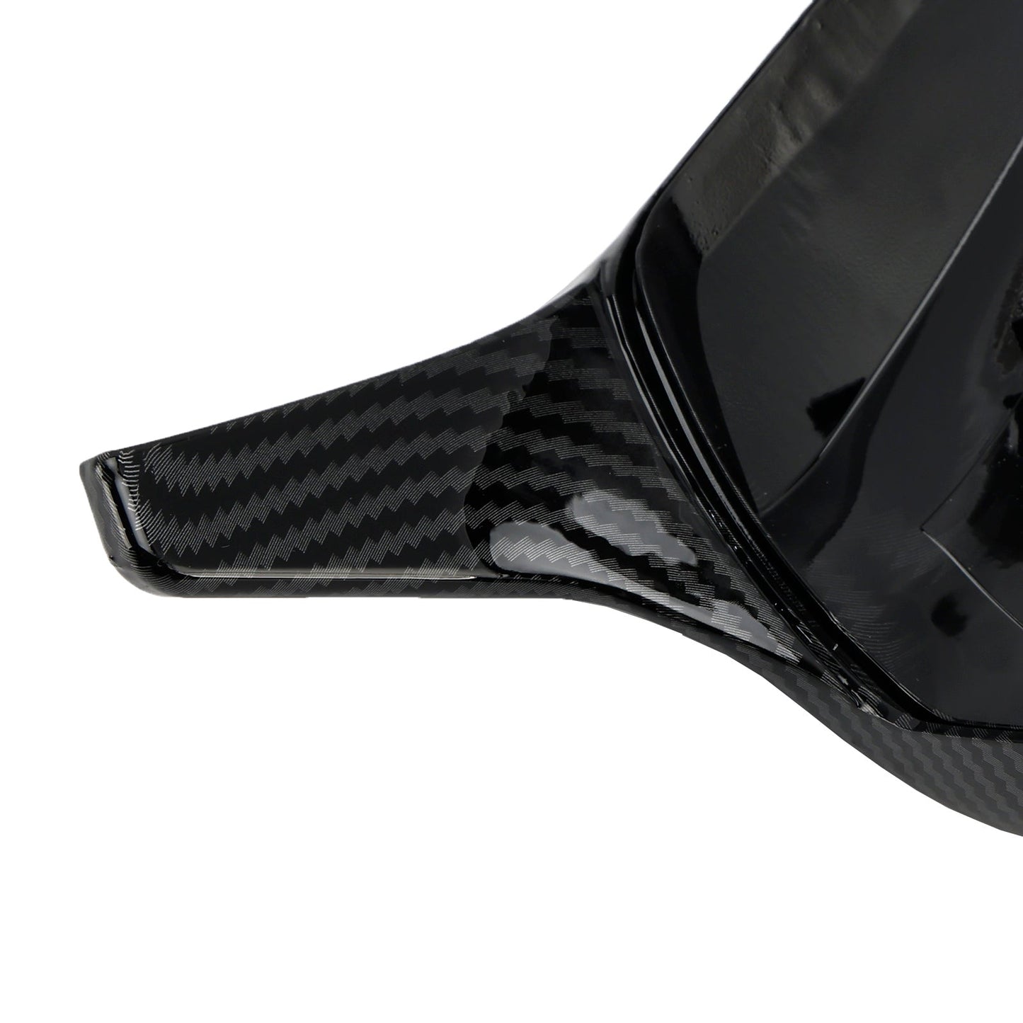Copri specchietti retrovisori esterni in fibra di carbonio lucida per BMW x3/x4/ix3 2018-2022, 2 pezzi
