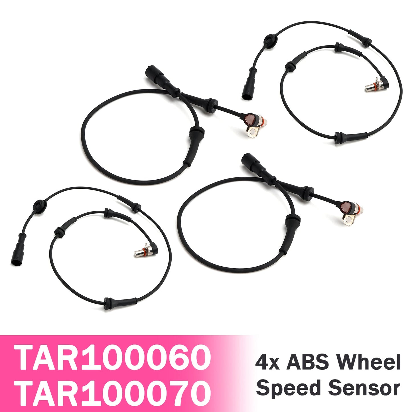 4 sensori di velocità ruota ABS per Land Rover Discovery 4.0 TAR100060 TAR100070
