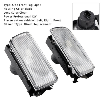 Coppia di fendinebbia anteriori per paraurti BMW E36 Serie 3 1992-1998 senza lampadine