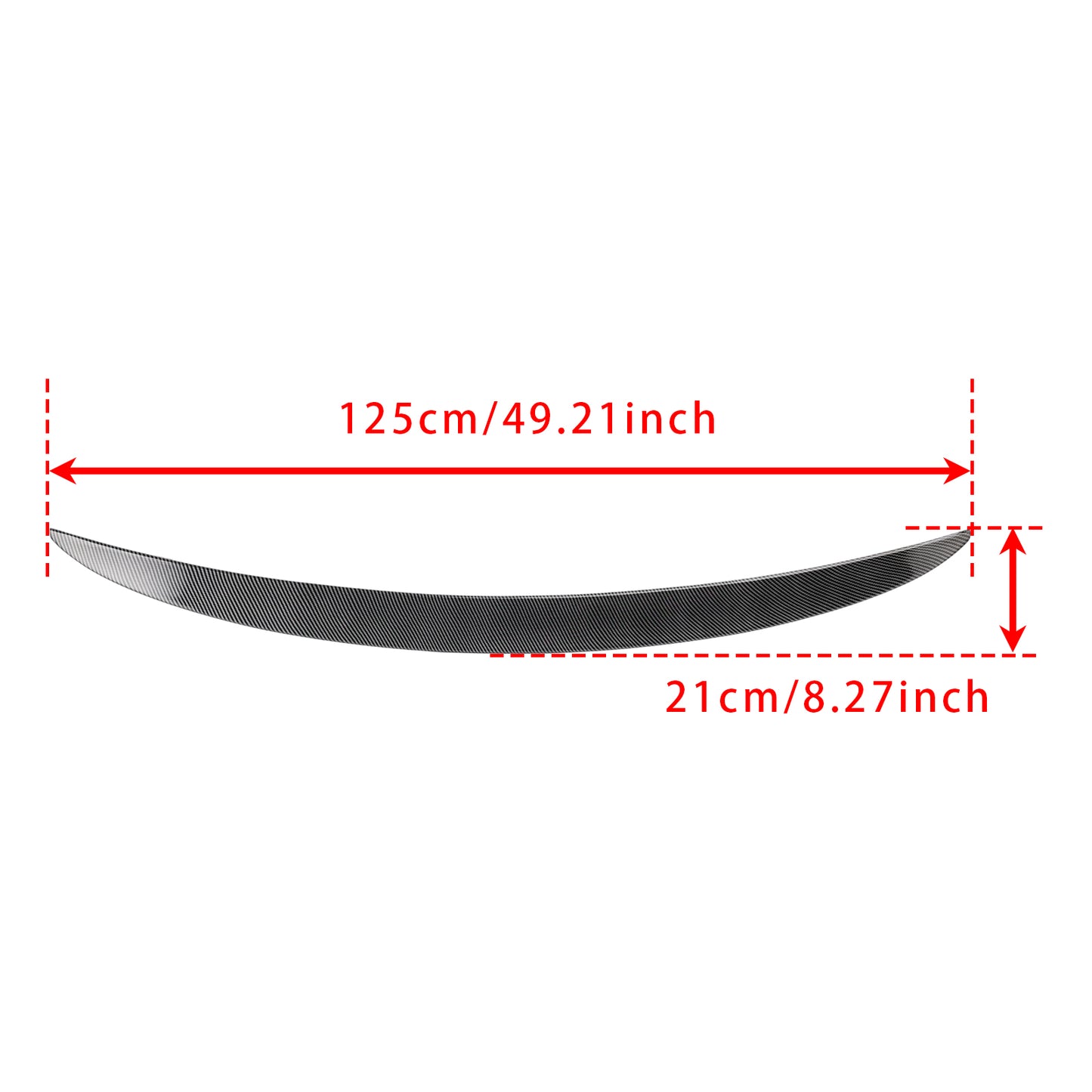 Spoiler posteriore in fibra di carbonio per BMW G30 G38 F90 M5 MP 2017-2023