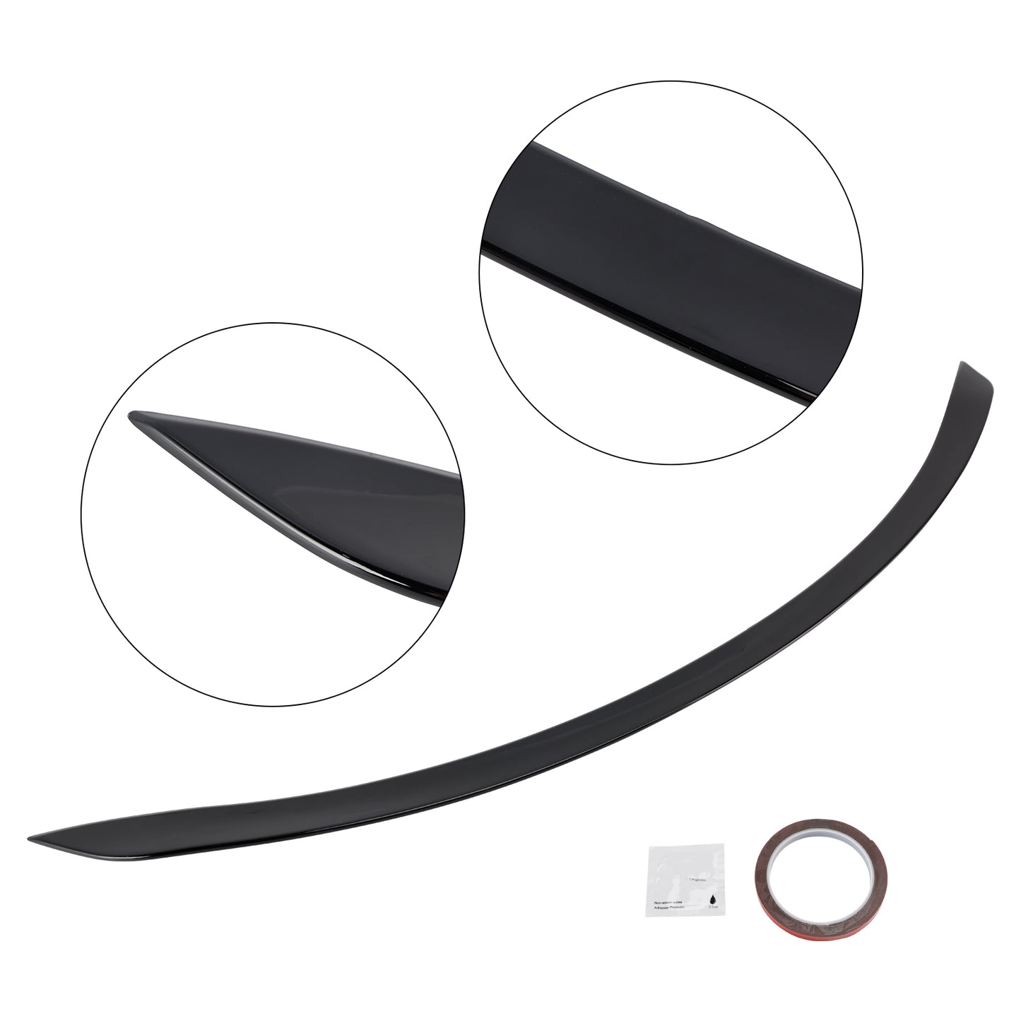 Spoiler posteriore nero lucido Mercedes-Benz Classe C W206 C63S Style 2021+