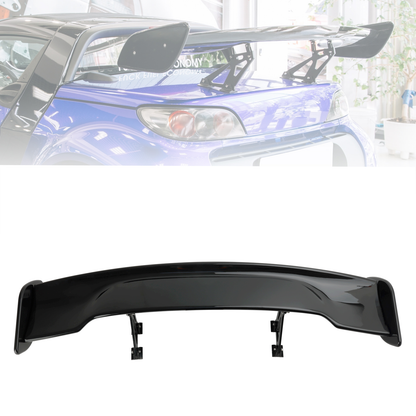 Ala spoiler per baule da 57" 145 cm universale Racing GT Style Down Force, nero lucido